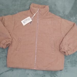Cozy Corduroy Puffer Jacket
